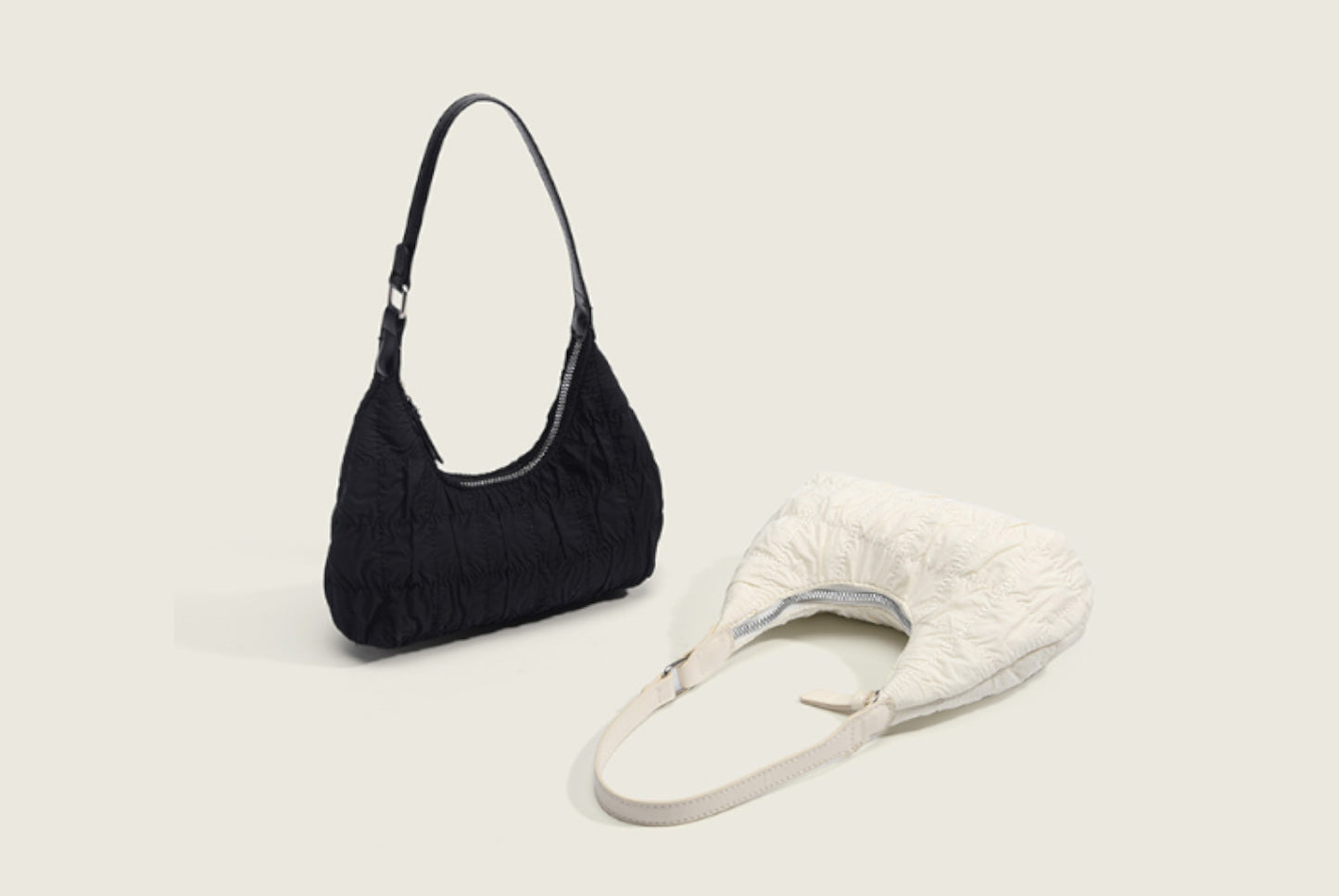 Versatile and Stylish Dumpling-Shaped Shoulder Bag