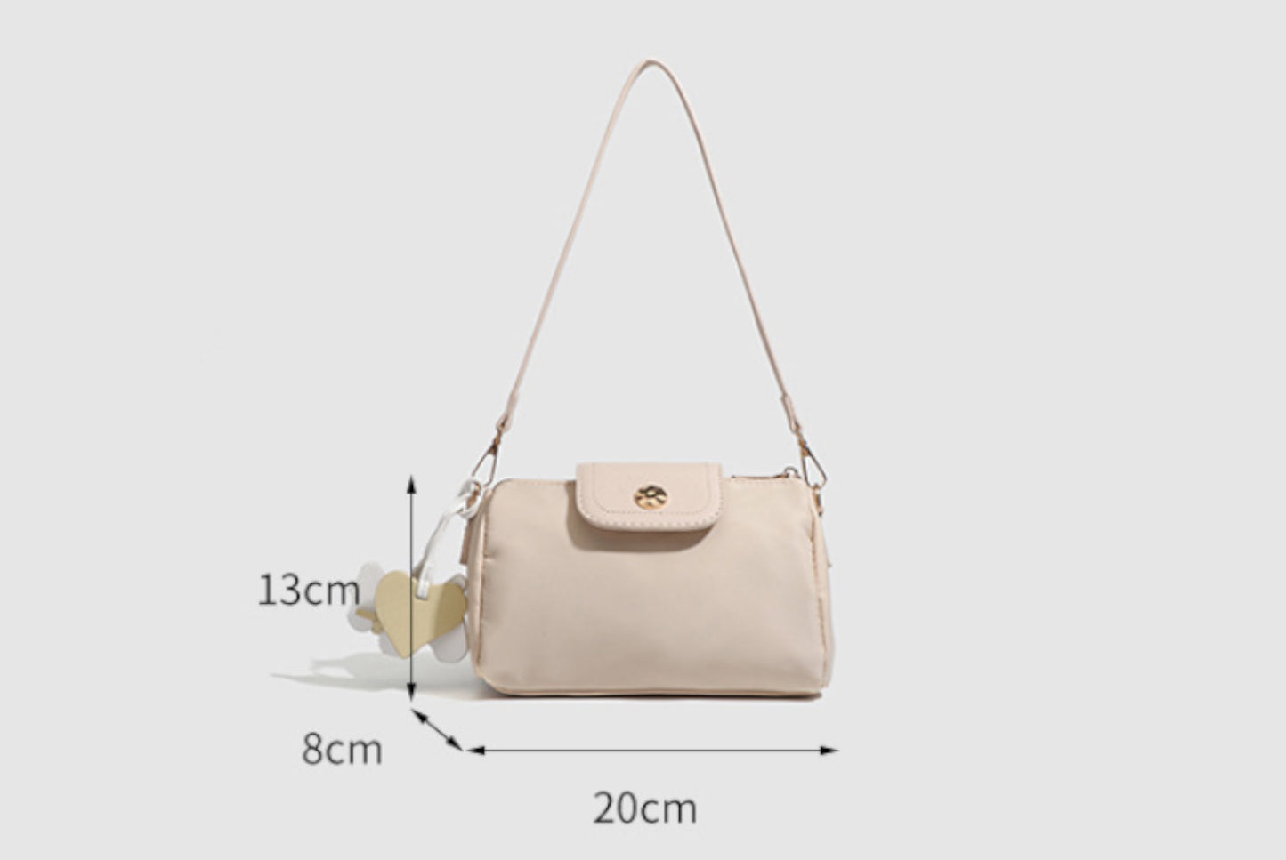 Stylish and versatile commuter handbag