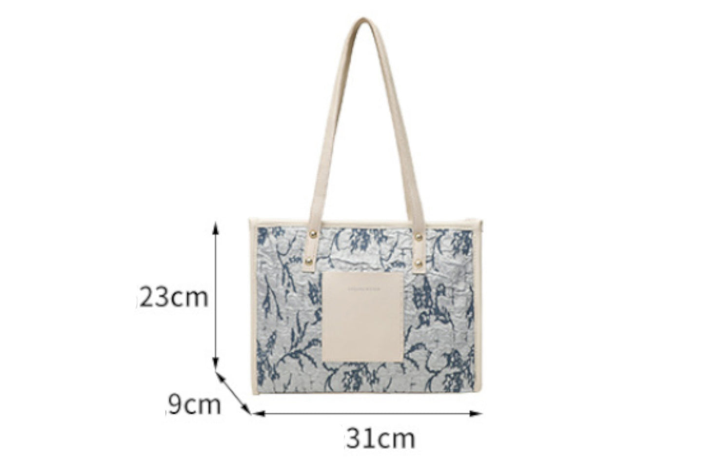 **Blue Commuter Fashionable and Versatile Shoulder Bag**
