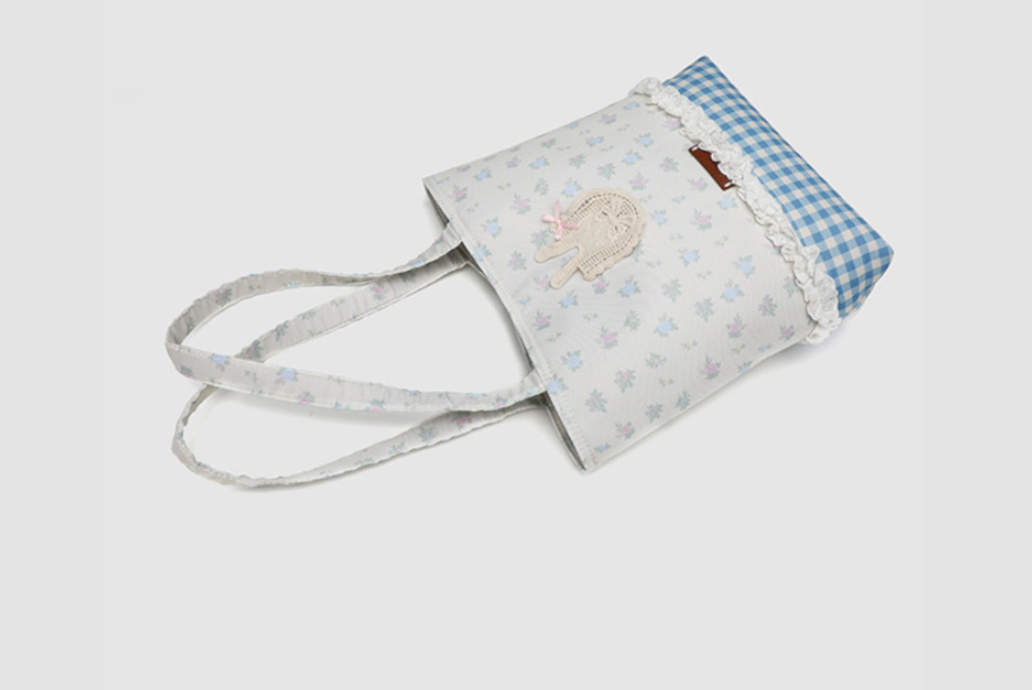 Versatile Printed Patchwork Underarm Bag