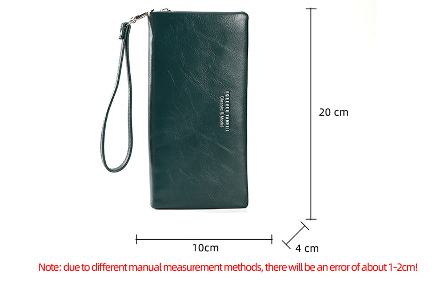 Women's Long Wallet with Stylish Zipper