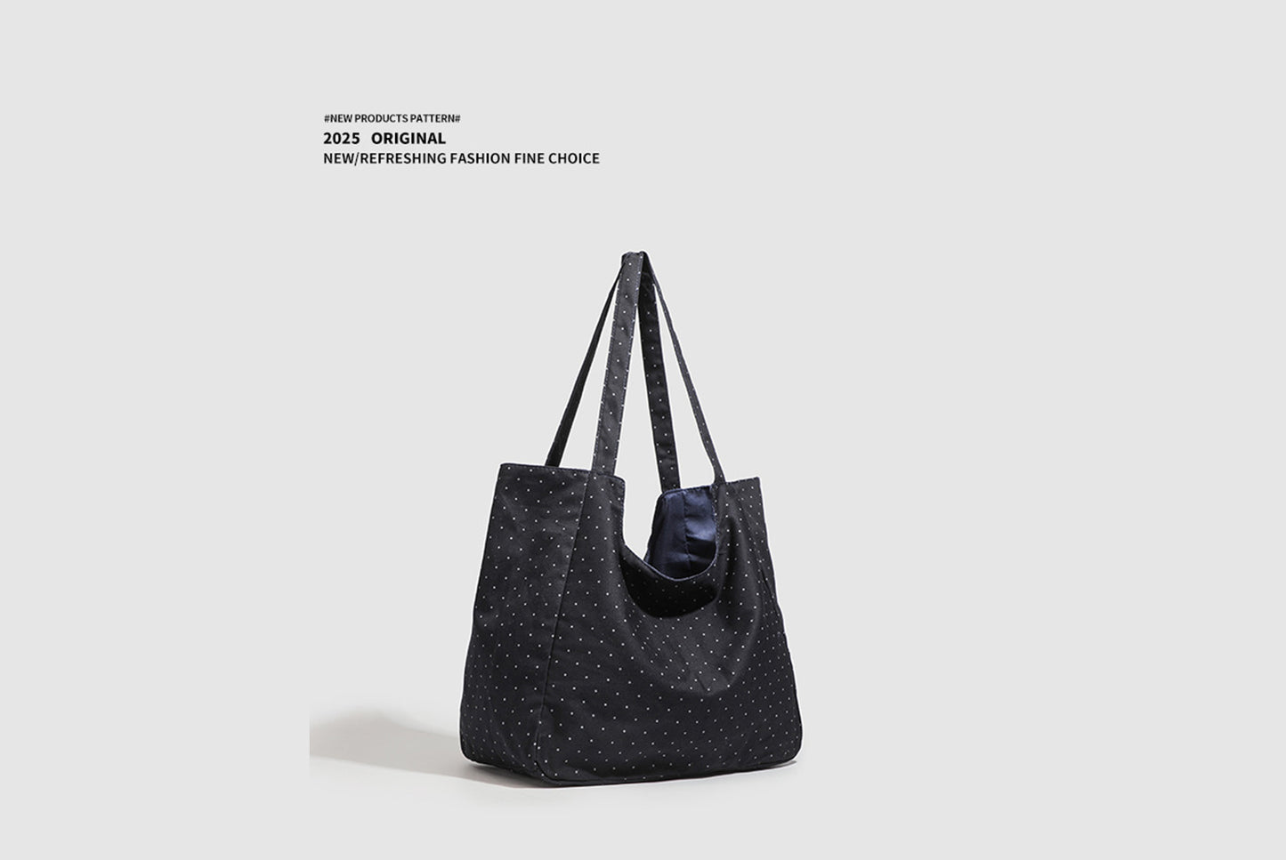 Women's Canvas Shoulder Tote Bag