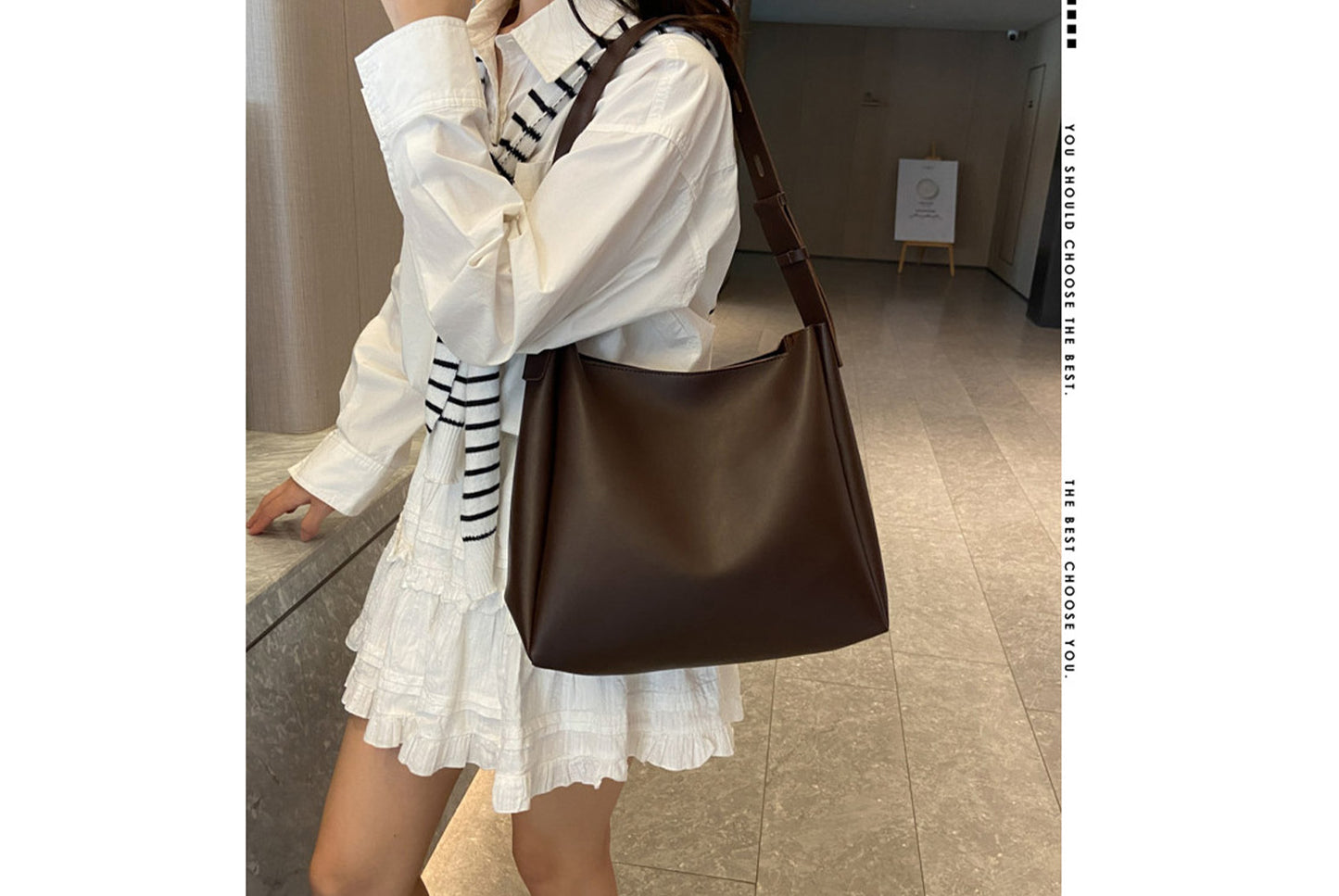 Retro Two-Piece Bucket Bag Set