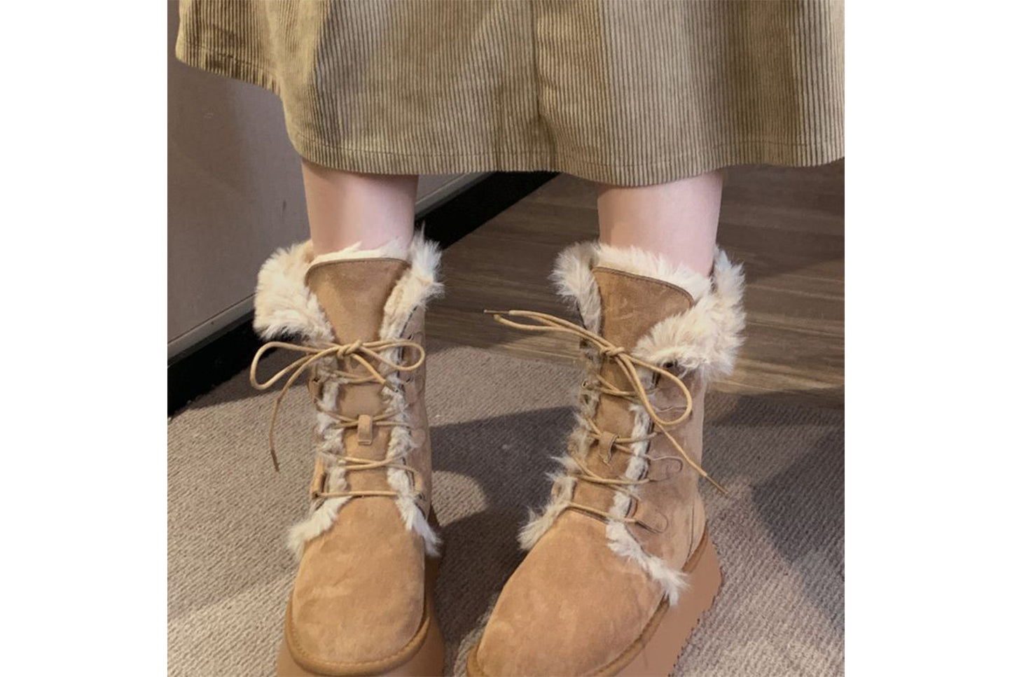 Women's Thickened Warm Casual Cotton Boots
