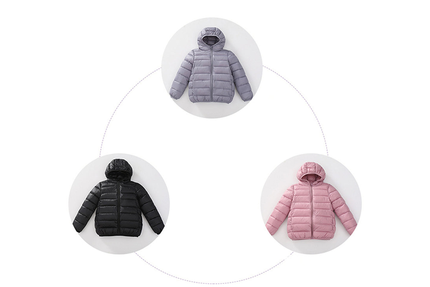 Children's Lightweight Down Cotton Jacket