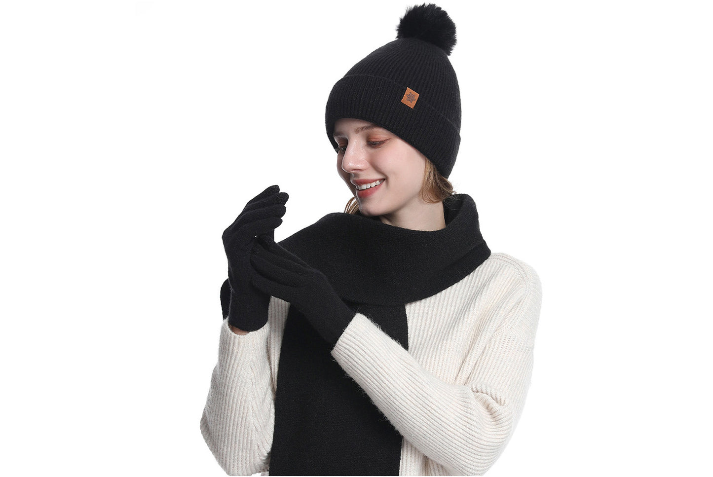 Women's Winter Warm Three-Piece Set