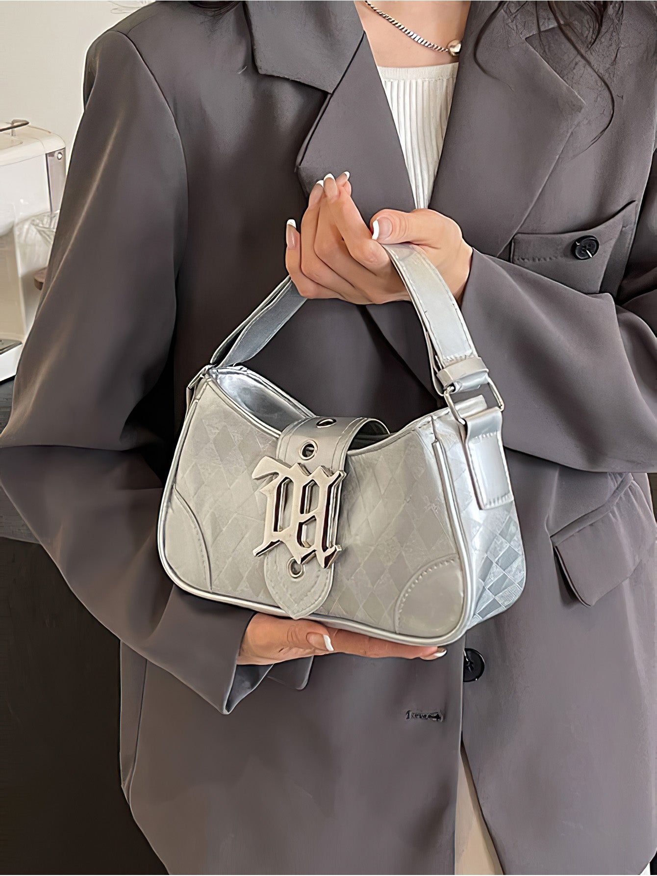 Stylish Korean-Inspired Medium Square Crossbody Bag for Women - 5 Colours