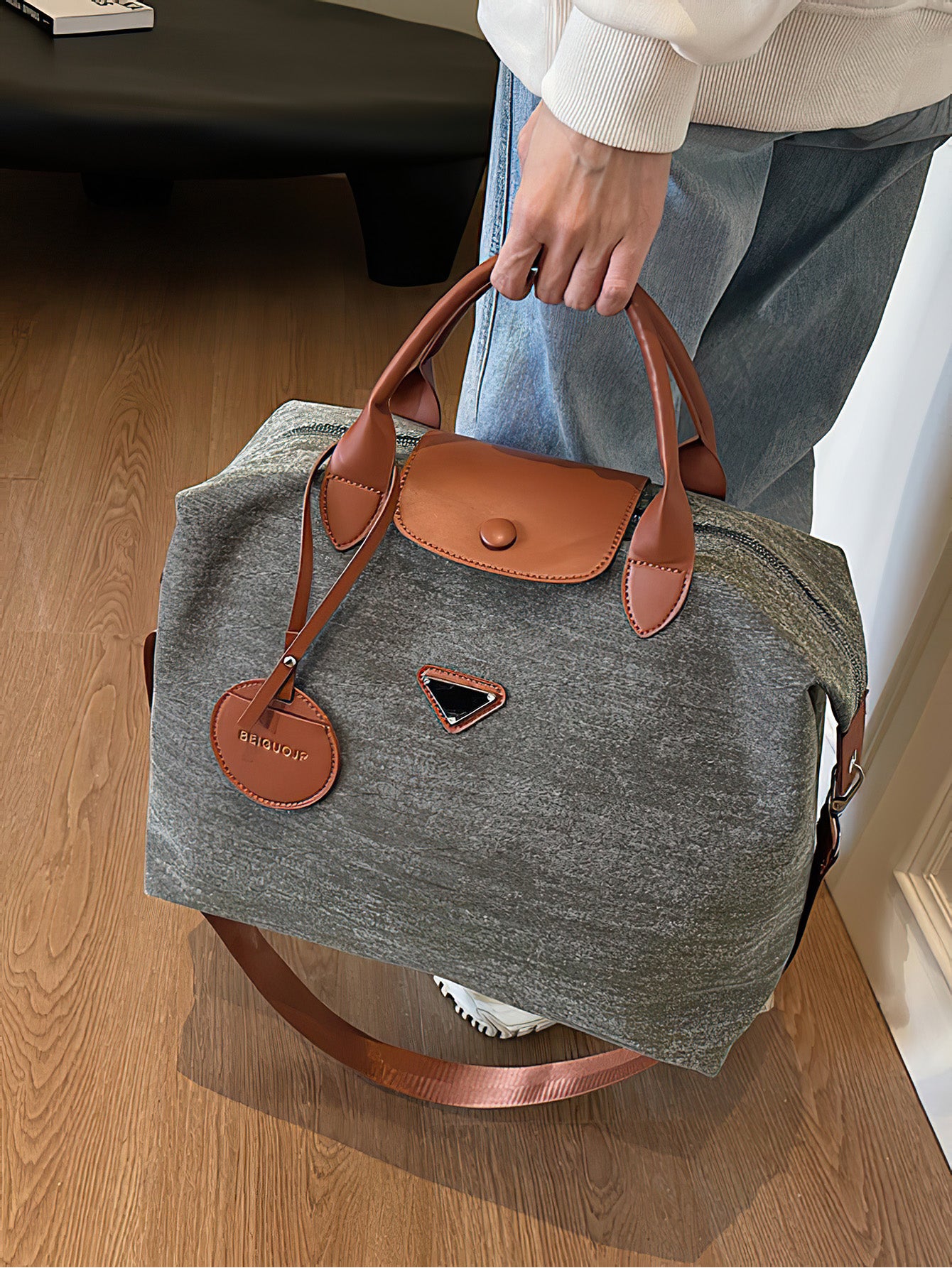 Denim Travel Tote Bag – 3 Colours