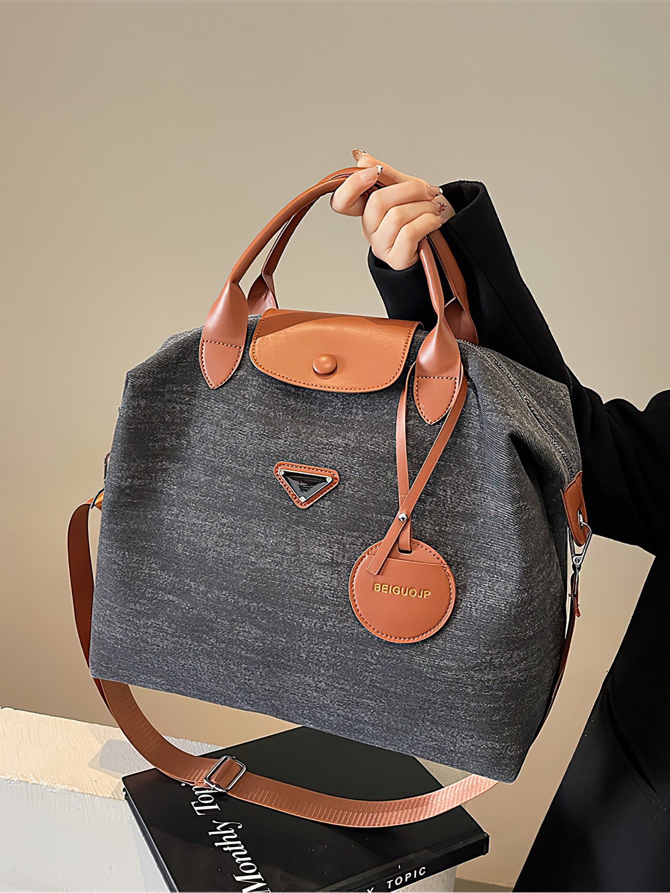Denim Travel Tote Bag – 3 Colours