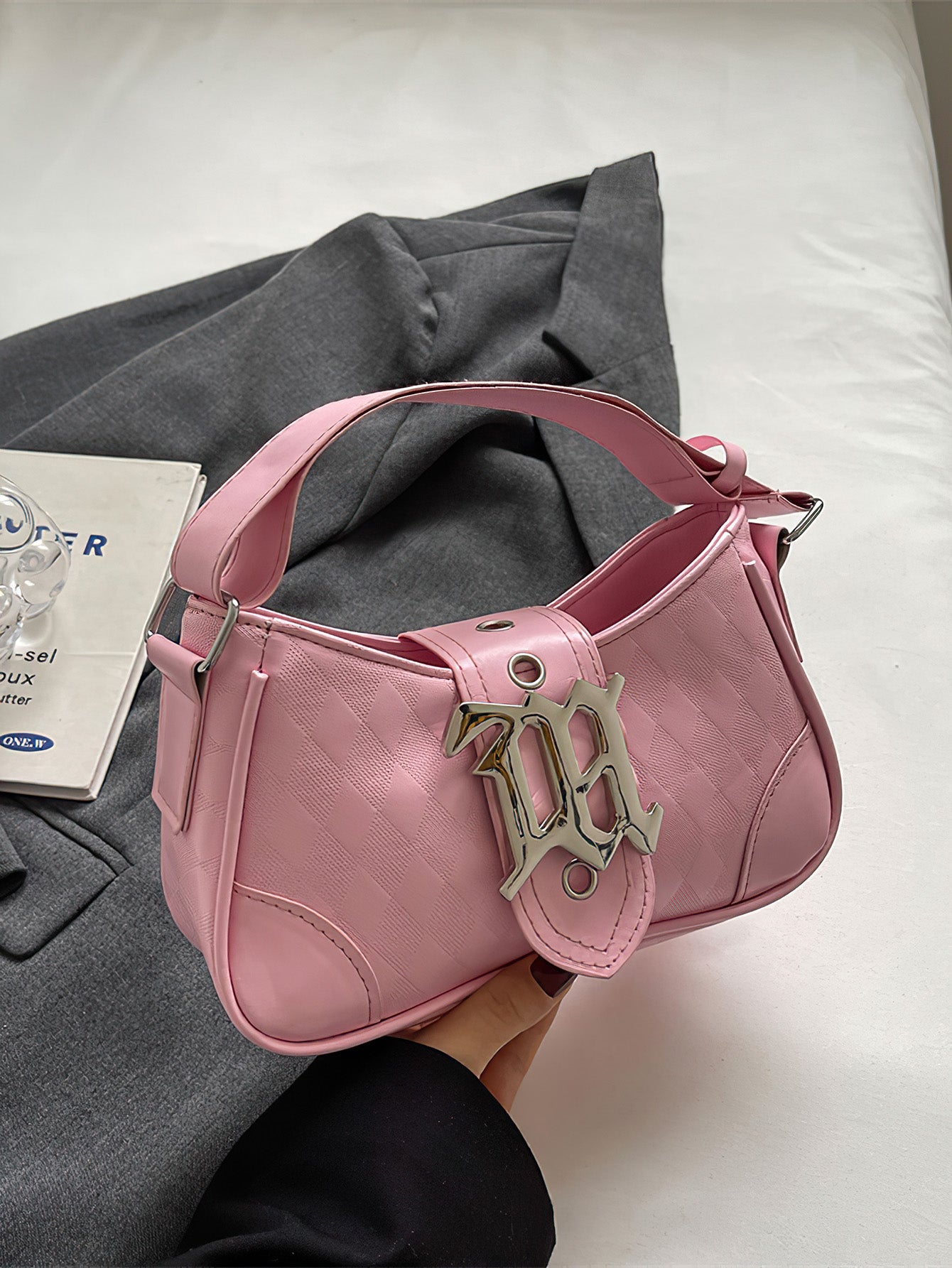 Stylish Korean-Inspired Medium Square Crossbody Bag for Women - 5 Colours