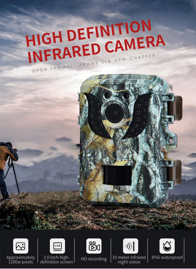 # High-Definition 1080P Infrared Hunting Camera