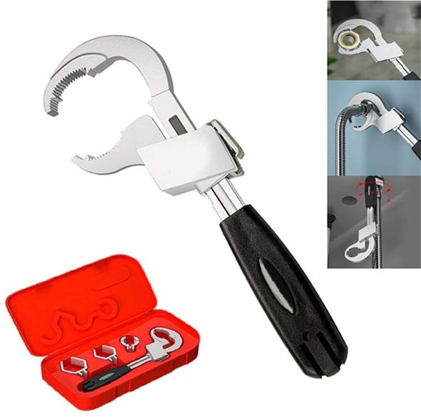 # Multi-Purpose Bathroom Sink Installation Wrench