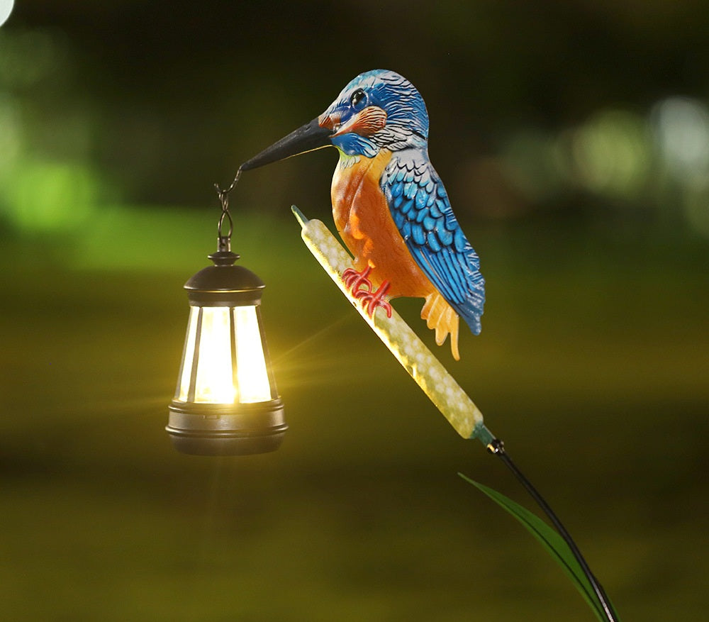 Solar-Powered Bird Lantern