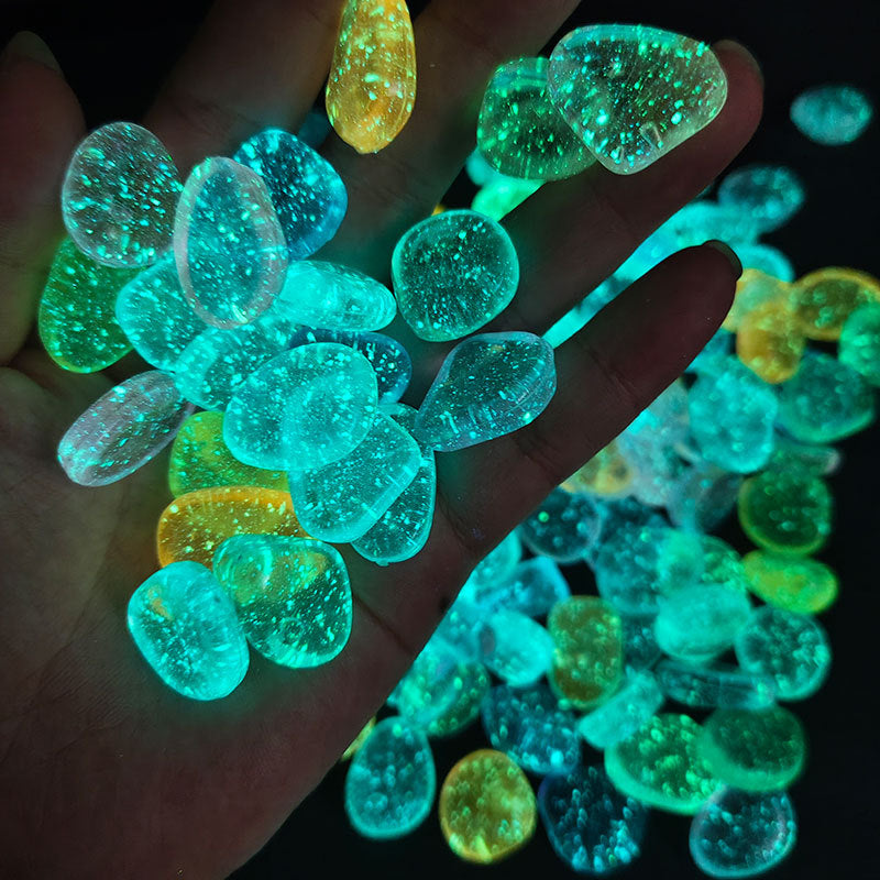 # Glowing Starry Night Stone for Aquarium Landscaping