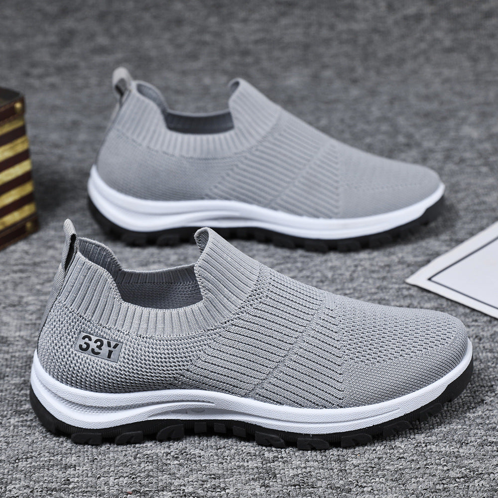 Men's Flyknit Breathable Casual Sports Shoes