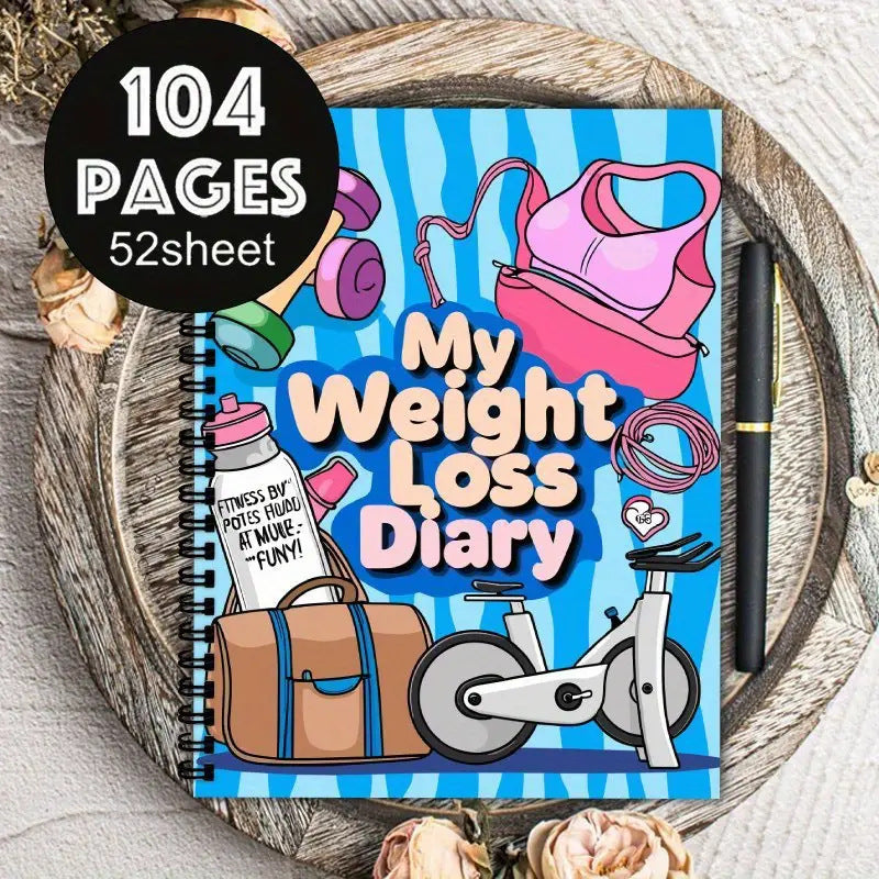 A5 Weight Loss Diary
