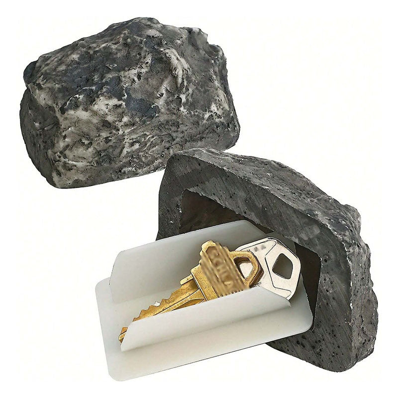 # Simulated Stone Hidden Key Storage Box