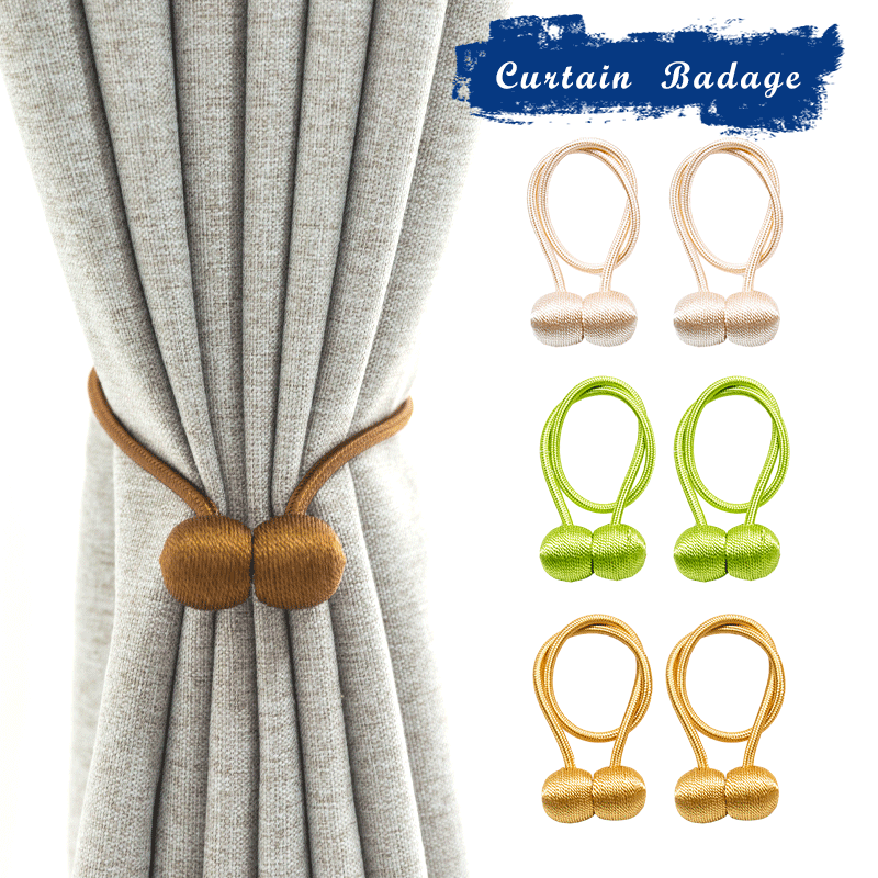 # Oxford Fabric Magnetic Curtain Tiebacks
