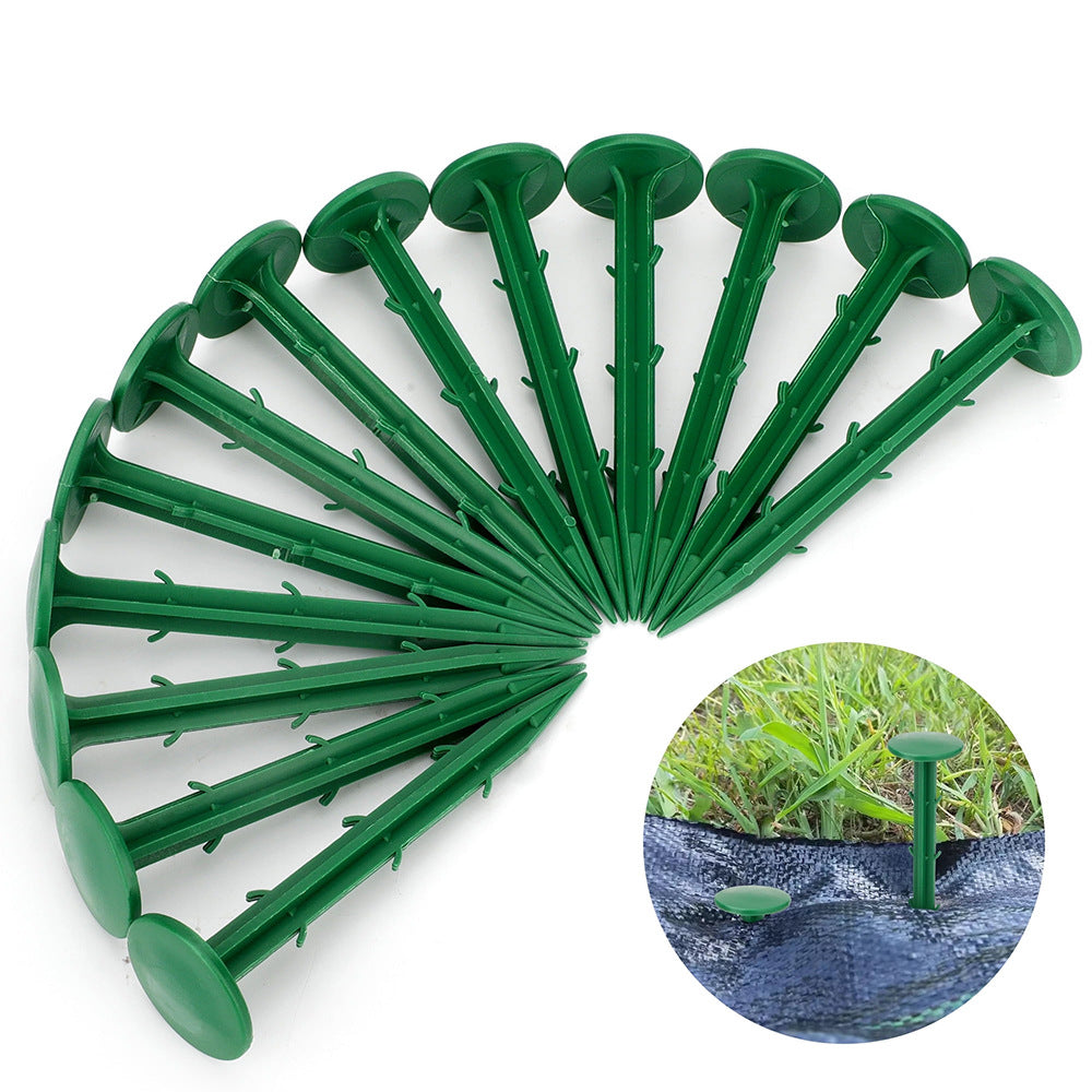 # 16cm Plastic Gardening Weed Control Fabric Ground Pegs