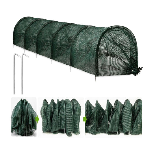 Portable Garden Tunnel Greenhouse Cover
