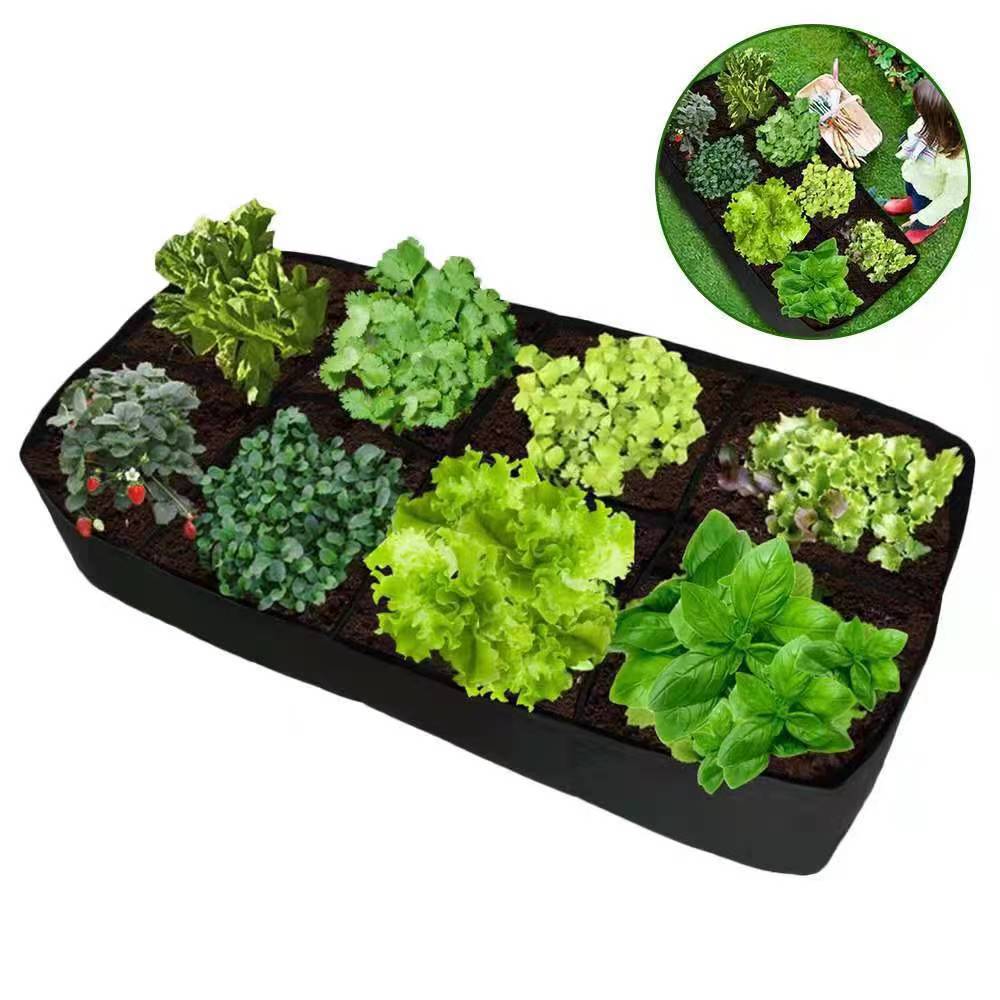 Felt Multi-Compartment Planting Bag