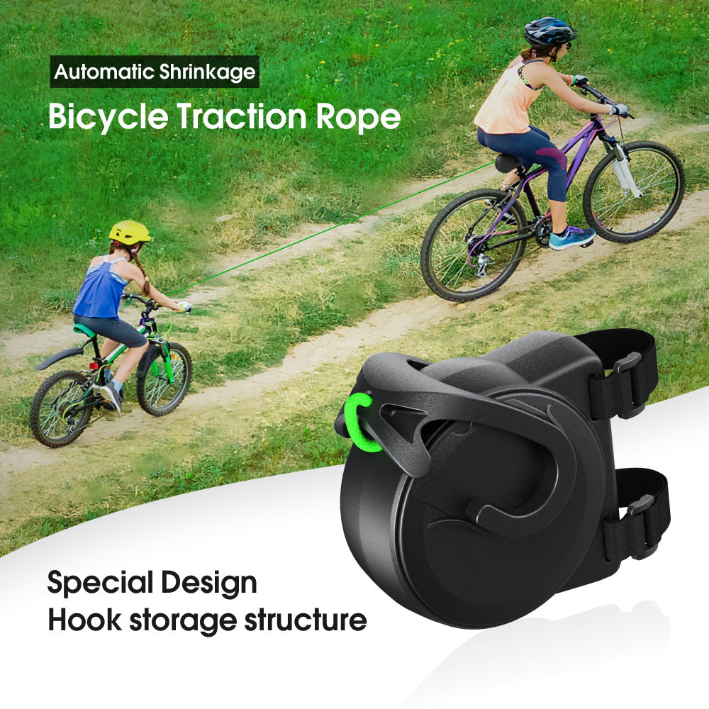 Family Bicycle Tow Rope Trailer