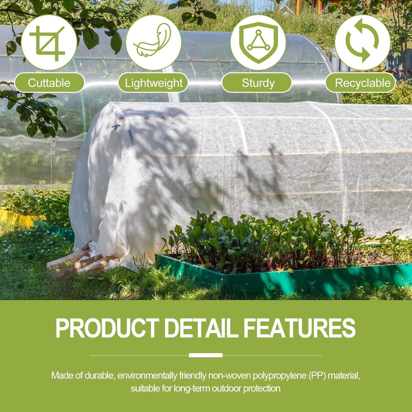 # Gardening Non-woven Fabric Plant Frost Protective Cover