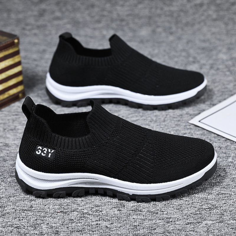 Men's Flyknit Breathable Casual Sports Shoes