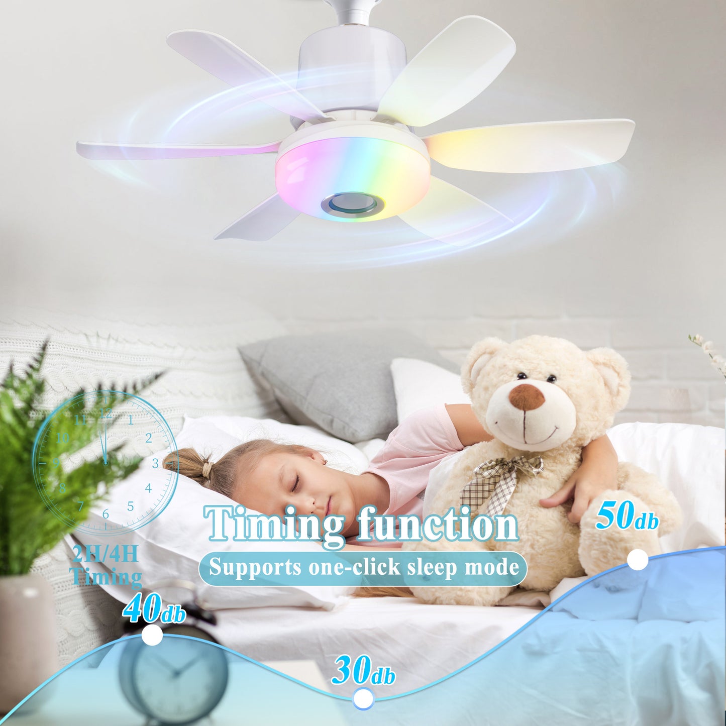 # LED Ceiling Fan Light