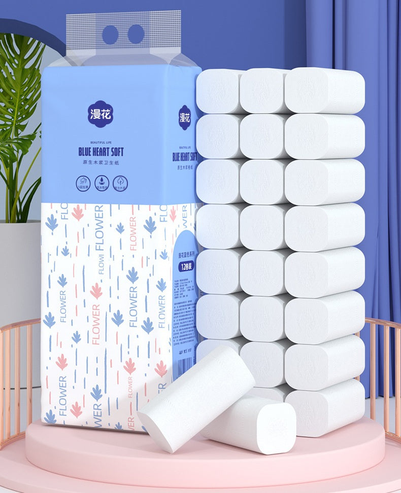 Virgin Wood Pulp Toilet Paper