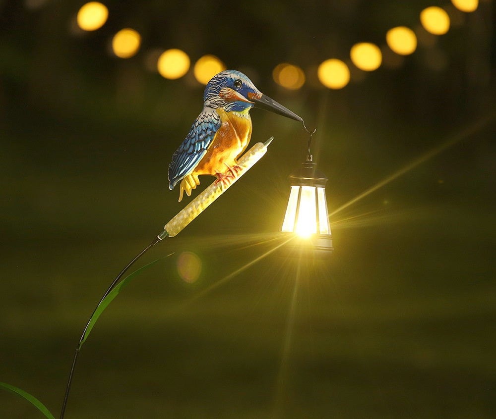 Solar-Powered Bird Lantern