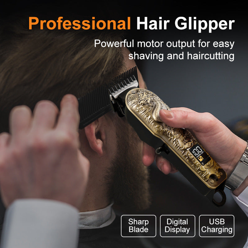 # Rechargeable Electric Hair Clipper, Professional Electric Clipper