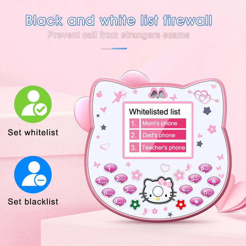 # Hello Kitty Neckband Creative Phone for Kids and Teens