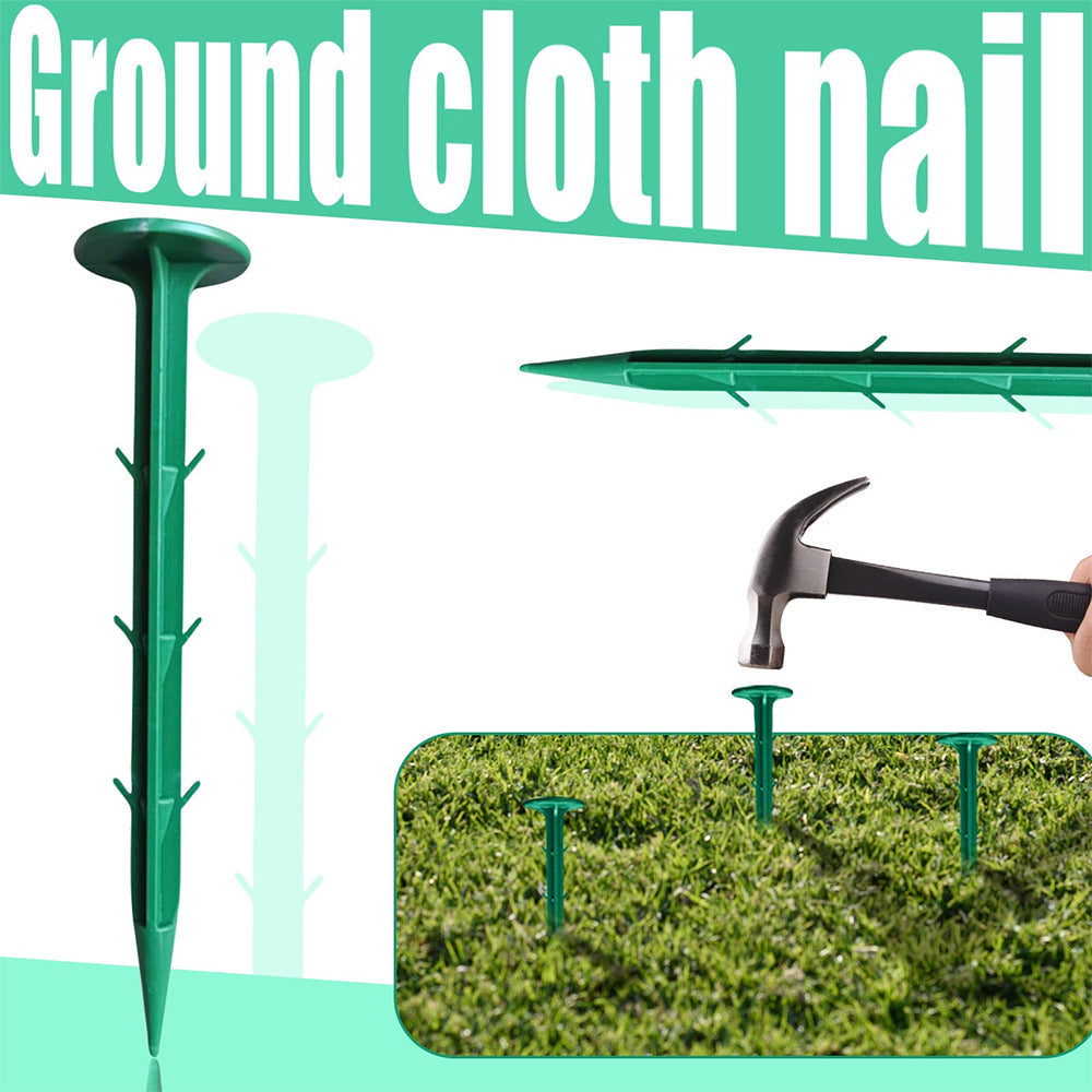# 16cm Plastic Gardening Weed Control Fabric Ground Pegs