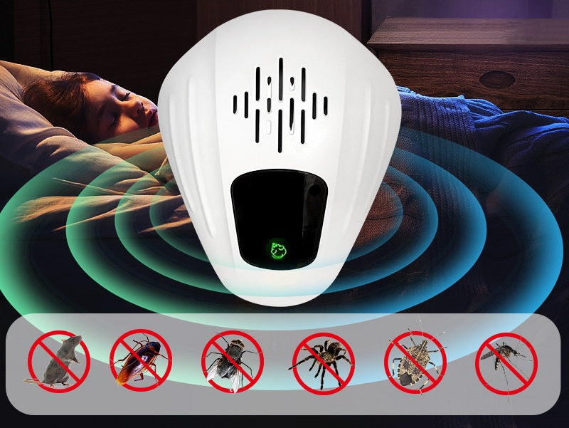 # Three-Speed Variable Frequency Ultrasonic Rodent and Mosquito Repellent