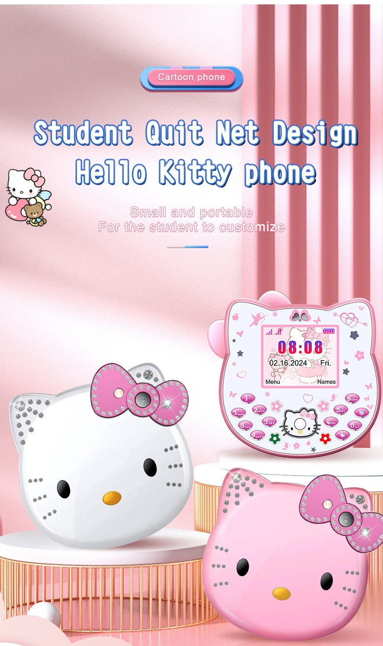 # Hello Kitty Neckband Creative Phone for Kids and Teens