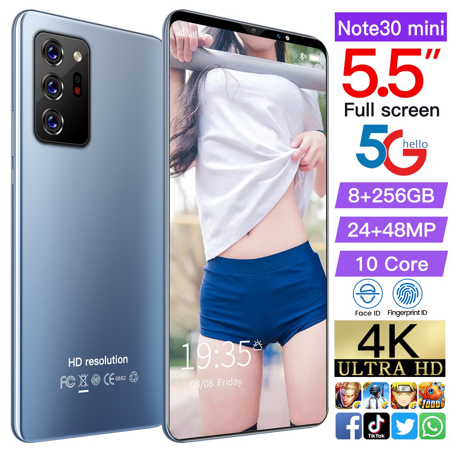 Note30 Mini Android Smartphone