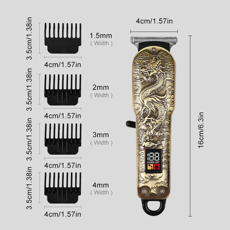 # Rechargeable Electric Hair Clipper, Professional Electric Clipper