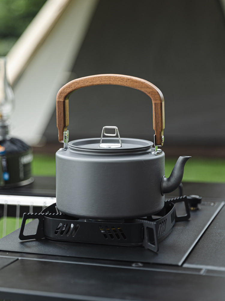 # 1.2L Portable Outdoor Aluminum Alloy Kettle