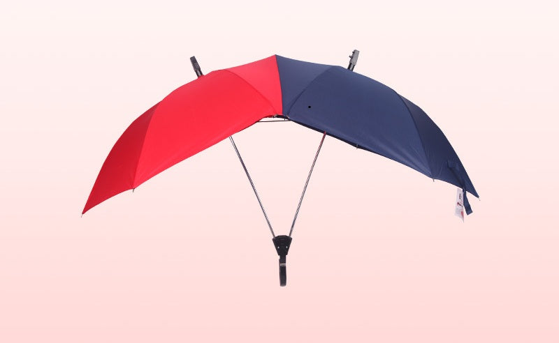 # Extra Large Reinforced Long-Handled Couple Umbrella