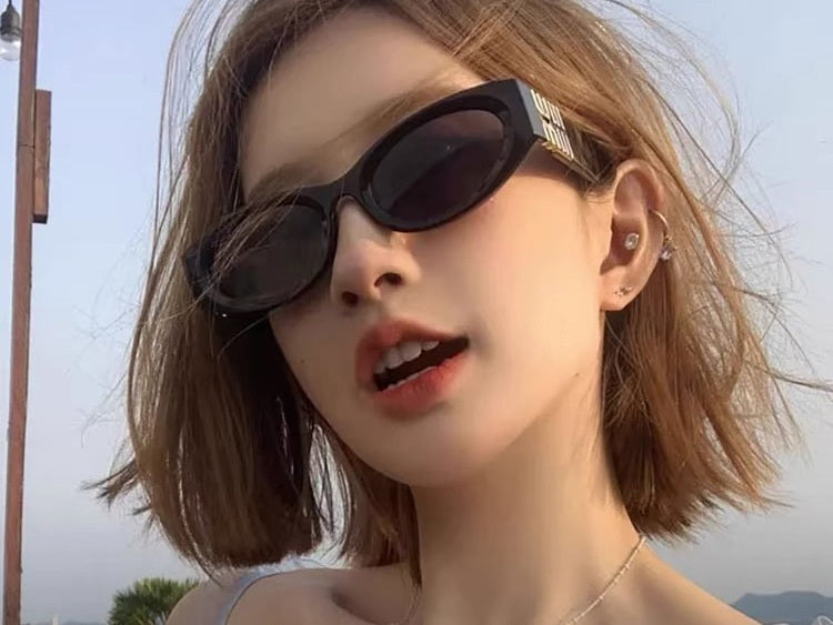 Retro Cat-Eye Women's UV Protection Sunglasses