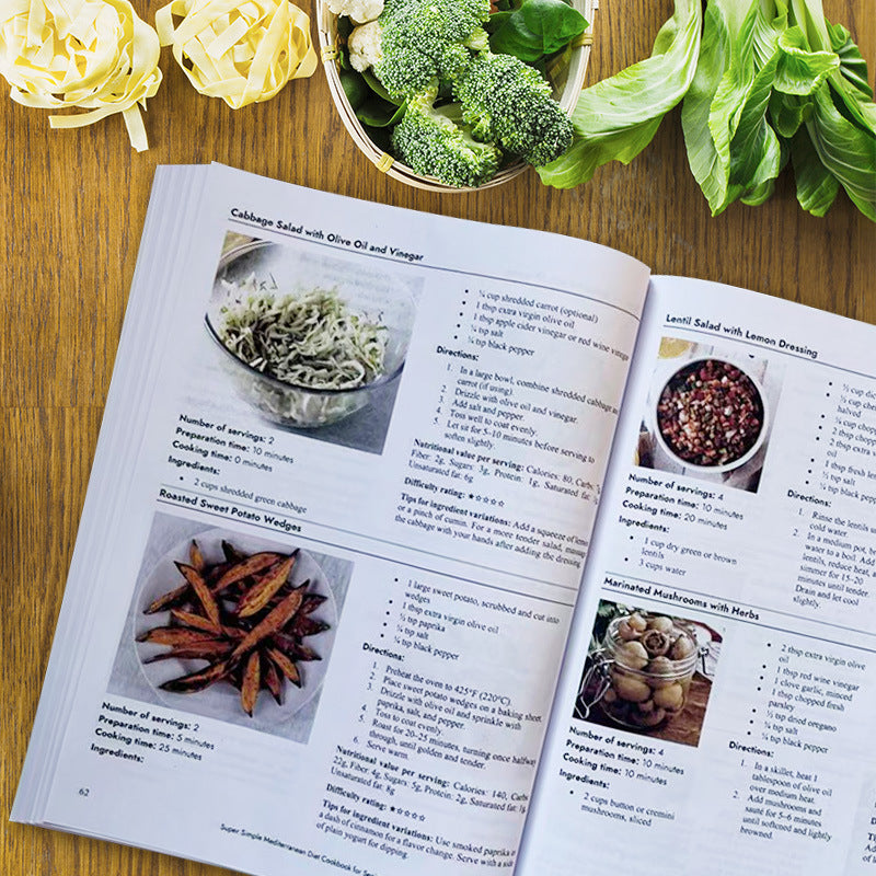 **Super Simple Mediterranean Diet Cookbook**