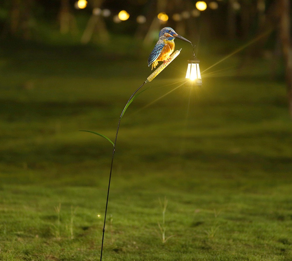 Solar-Powered Bird Lantern