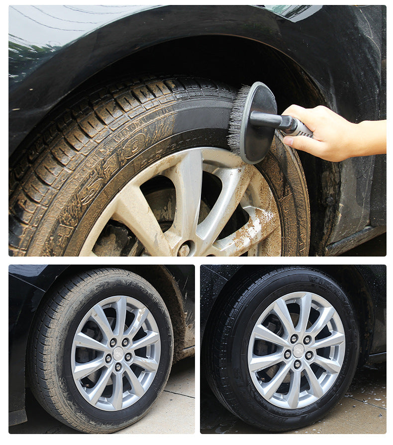 # Car Wheel and Tire Cleaning Brush 3-Piece Set