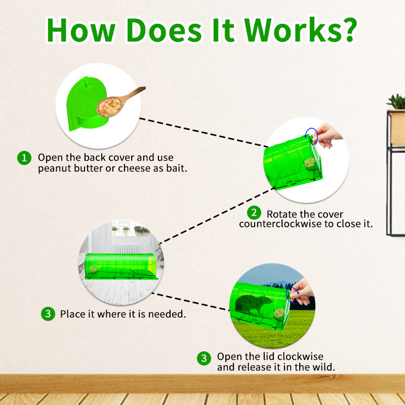 # Household Eco-friendly and High-Efficiency Grid Mouse Trap
