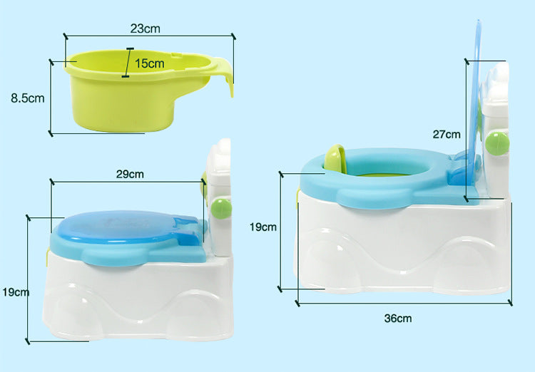 # 3-in-1 Smiley Face Potty Seat