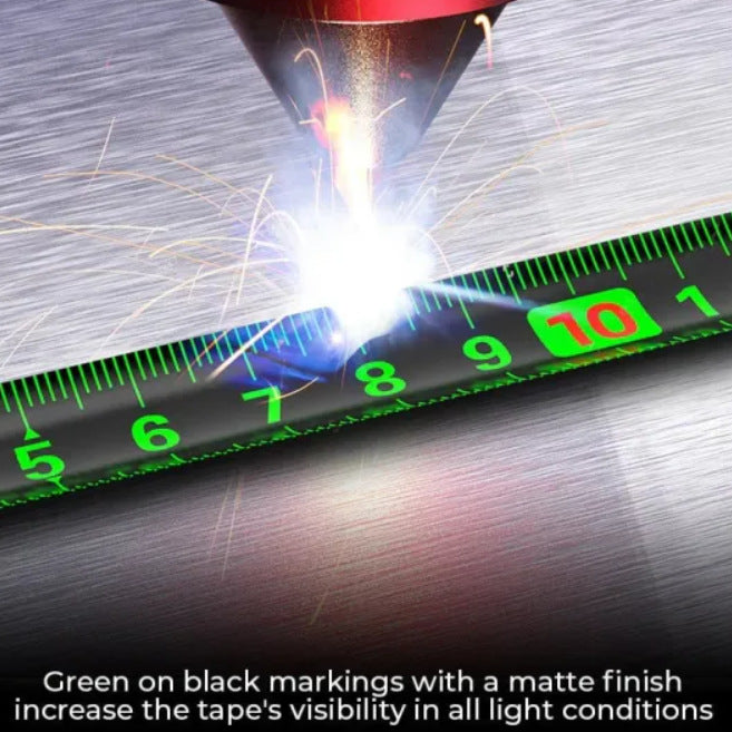 Fluorescent Steel Measuring Tape