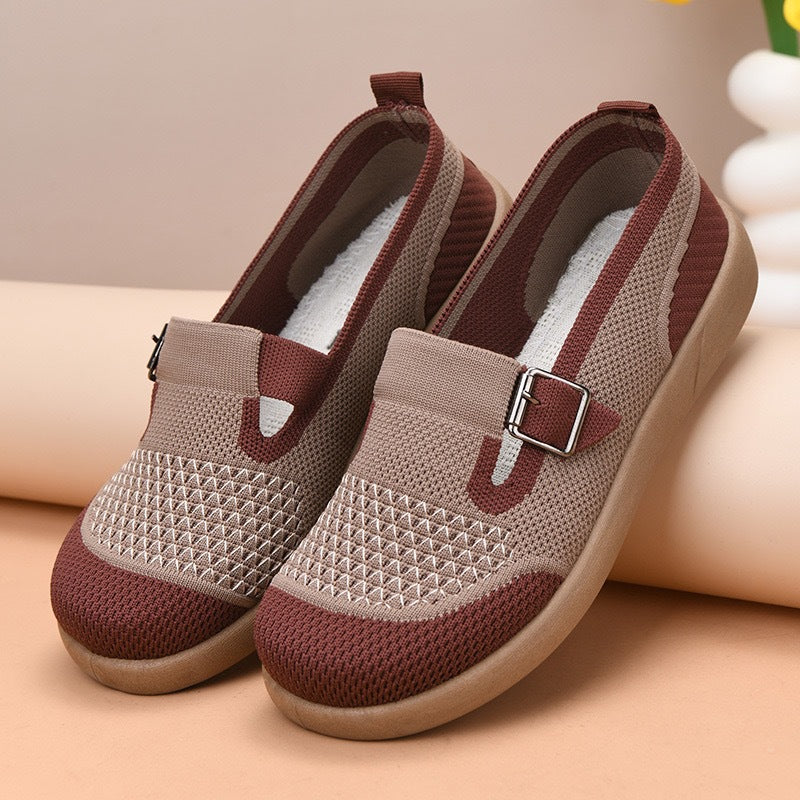 # Round-Toe Soft-Soled Versatile Women's Shoes