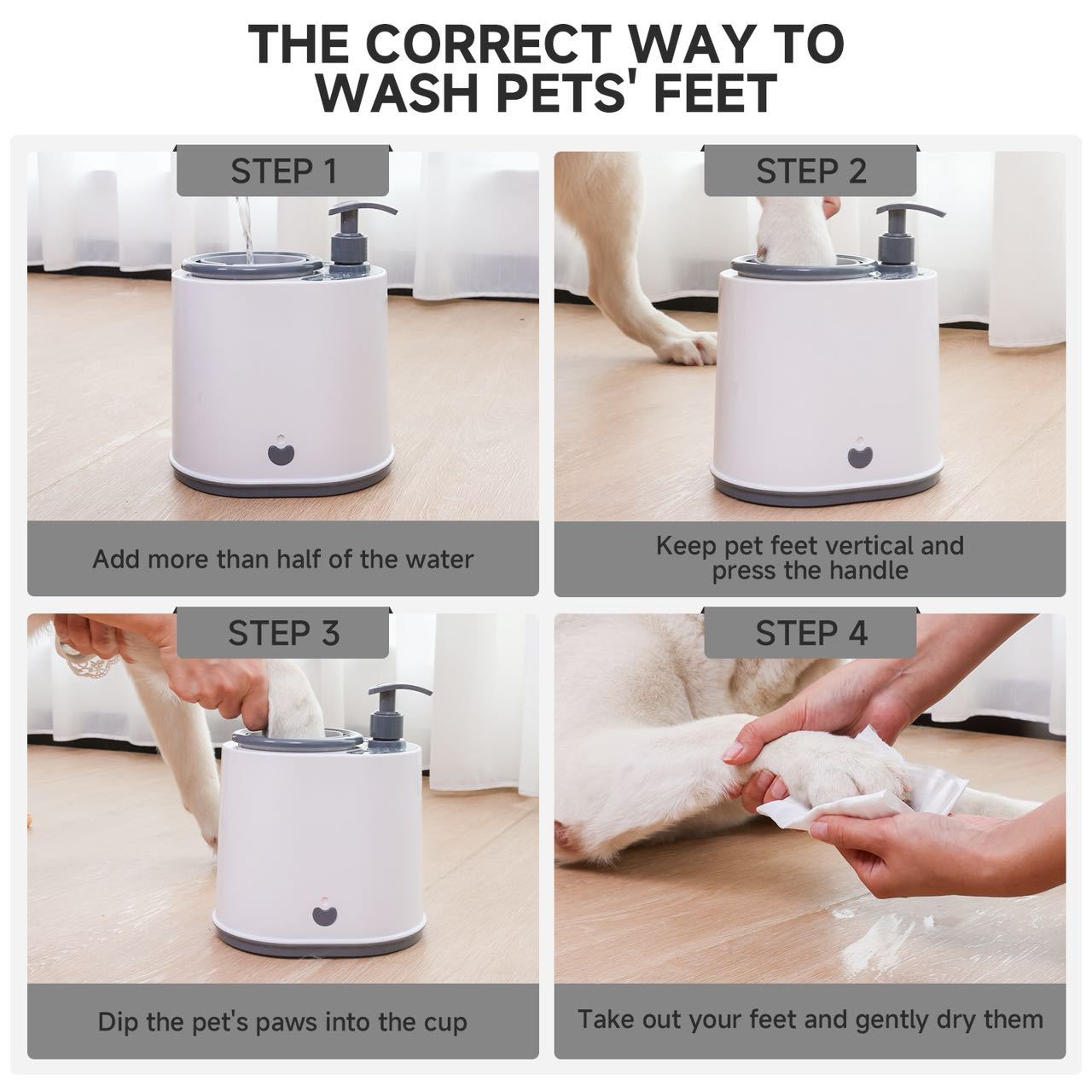 Second Generation Pet Paw Washing Cup