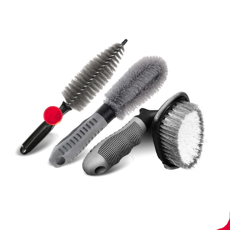 # Car Wheel and Tire Cleaning Brush 3-Piece Set